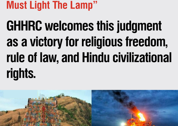 Thirupparankundram Deepam Row: Justice Delivered for Hindu Devotees